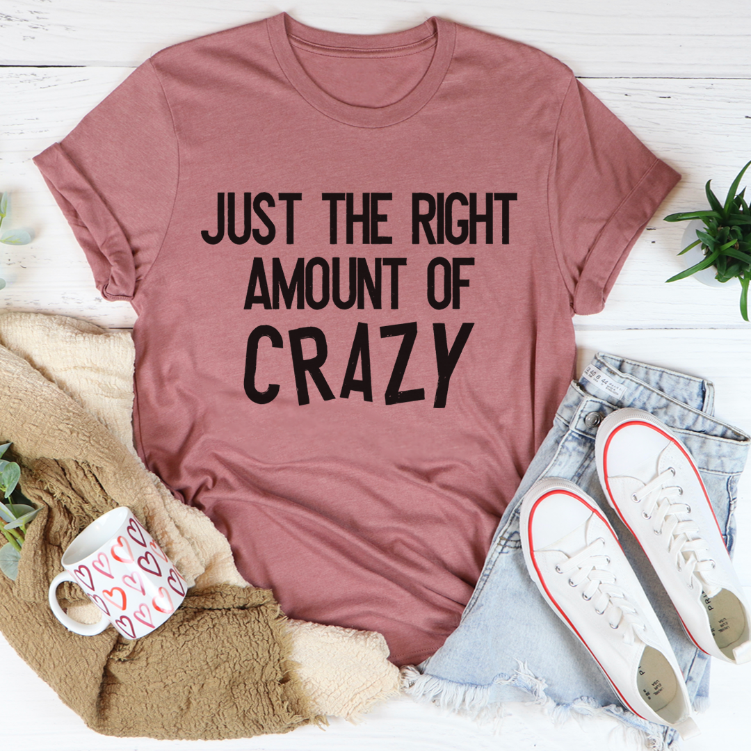 Just The Right Amount Of Crazy T-Shirt
